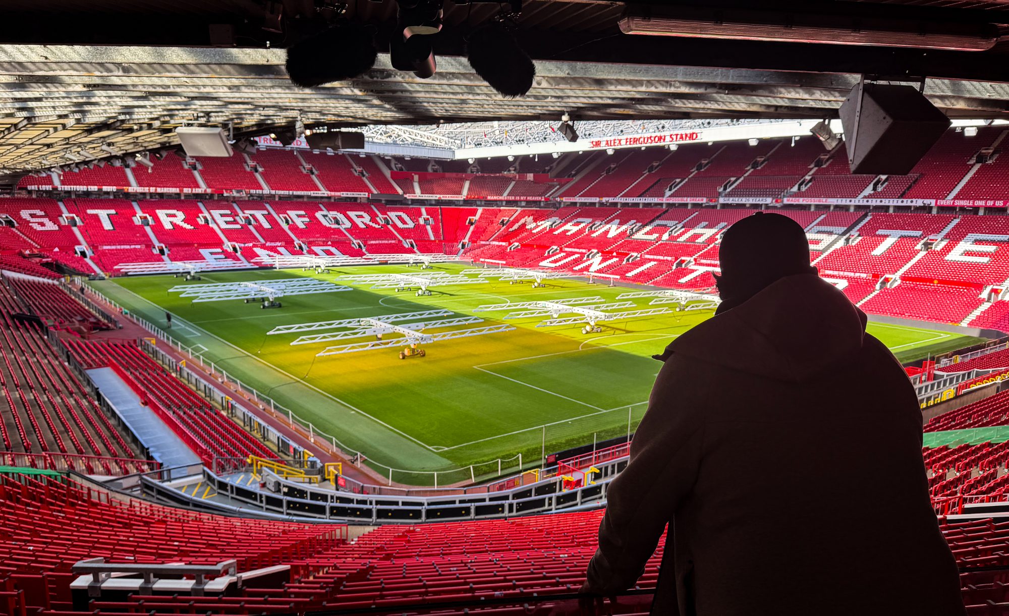 Old Trafford, home of Manchester United