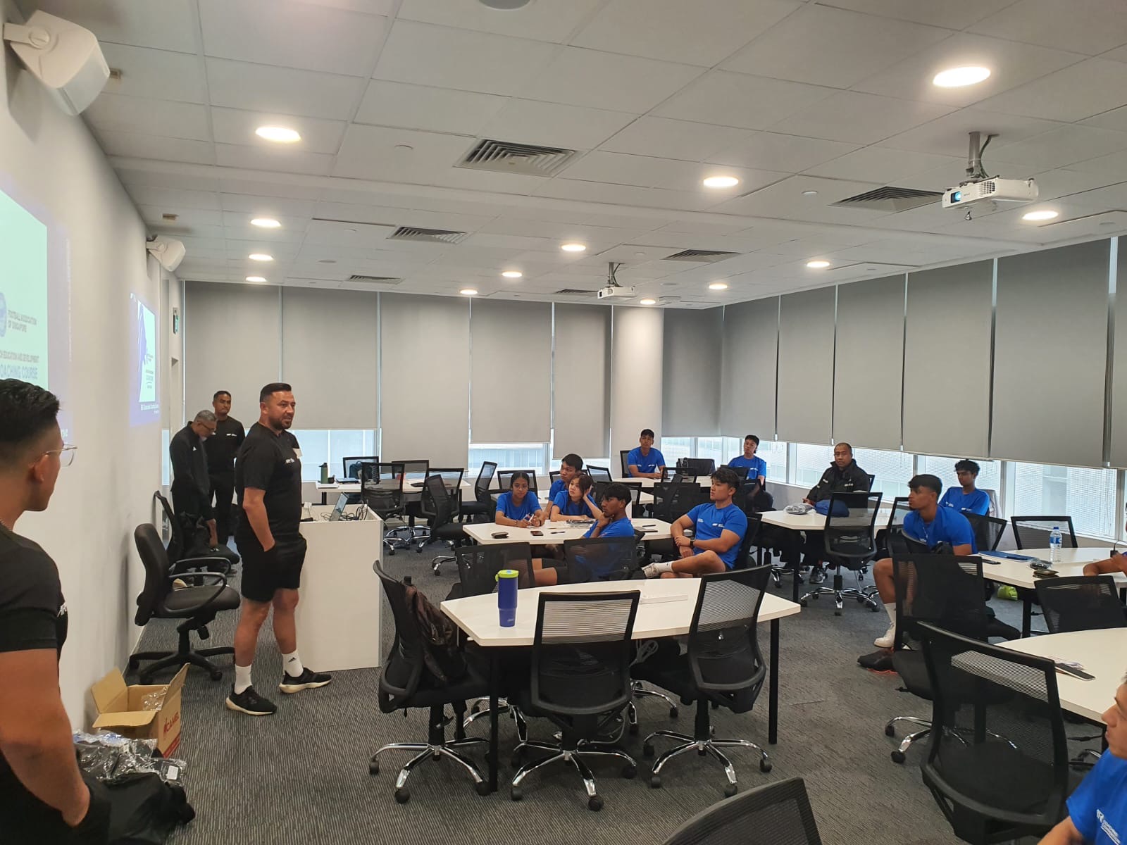 Educational workshop and seminar session